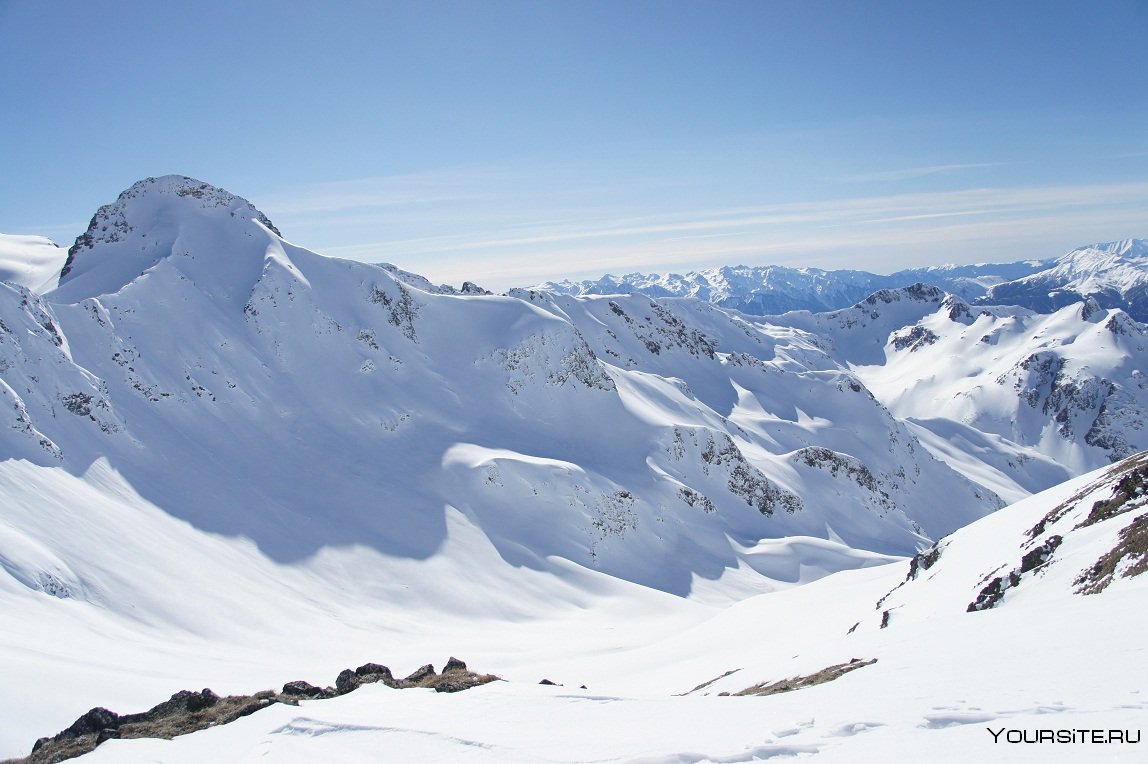 Гора Архыз горнолыжный курорт