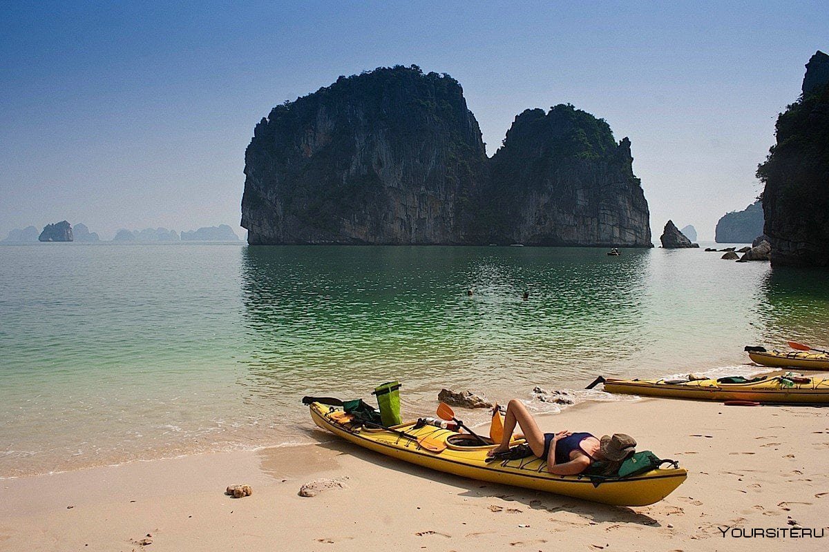 Халонг пляжи Вьетнам