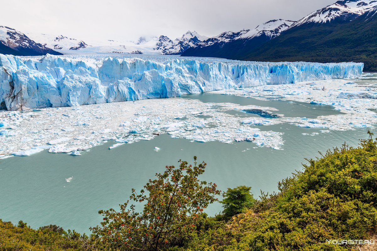 Национальный парк Лос-Гласьярес, Аргентина Ледниковый мост