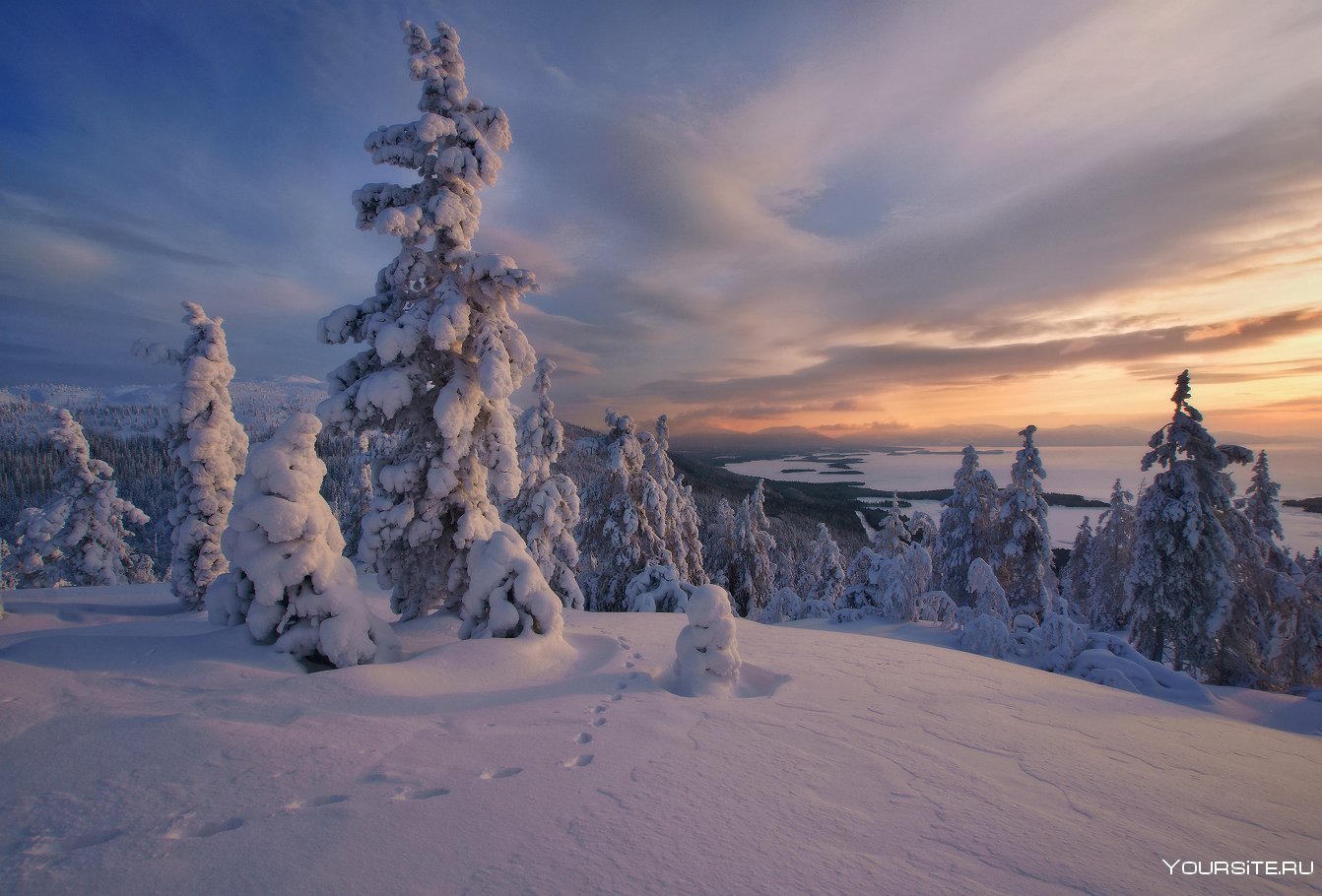 Природа Кольского полуострова зимой