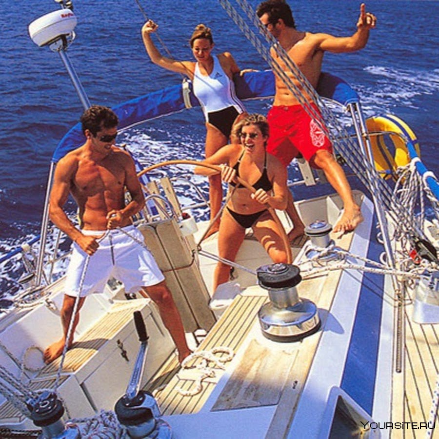 Морское путешествие на яхте