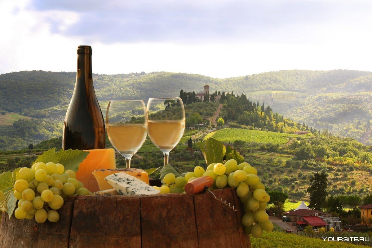 Тоскана Италия винодельни
