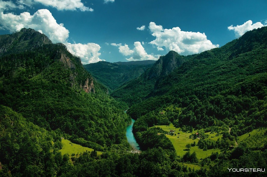 Черногория ландшафт