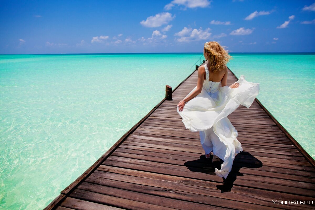 Невеста на Мальдивах