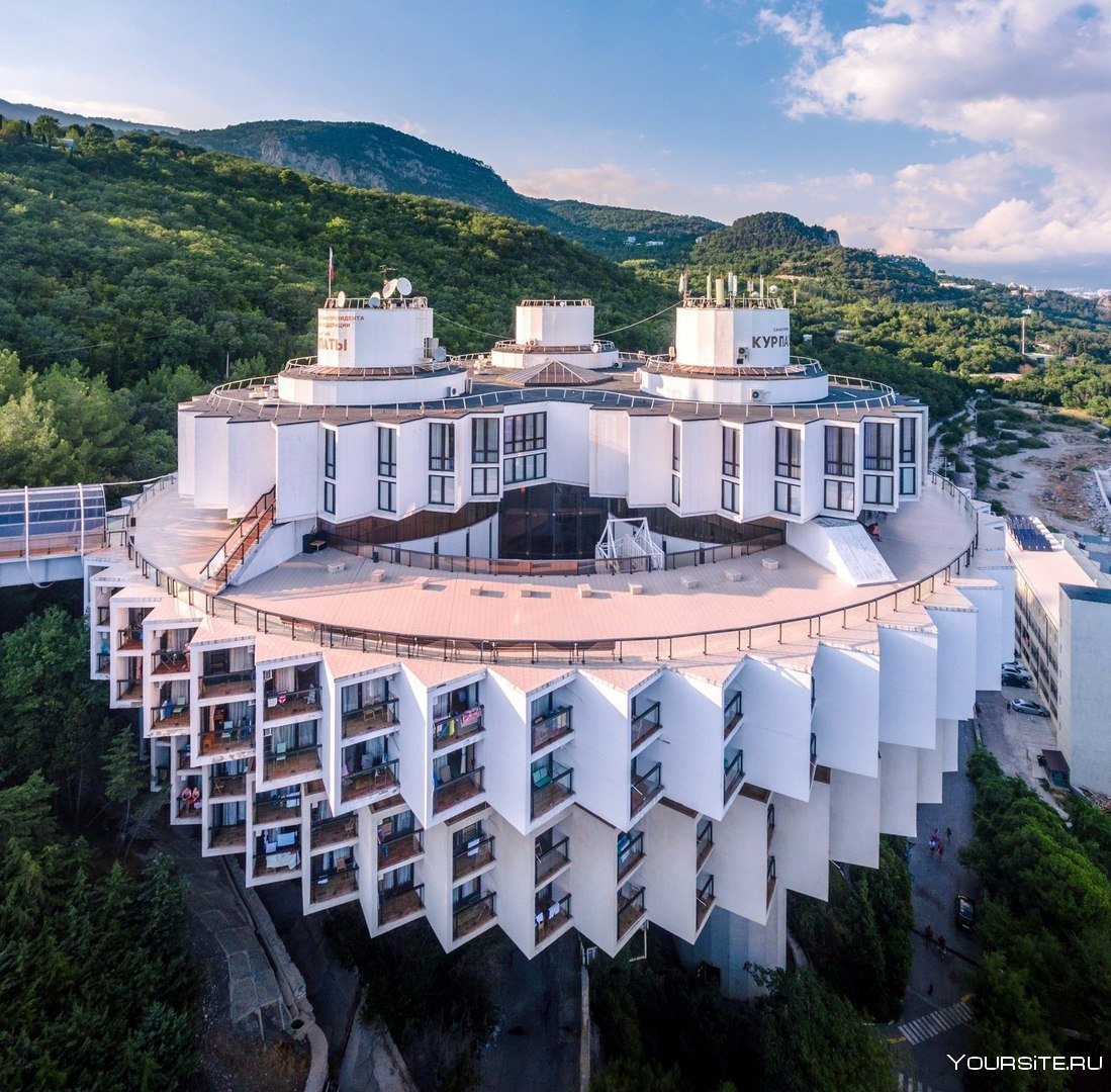 Пансионат Дружба Крым Курпаты