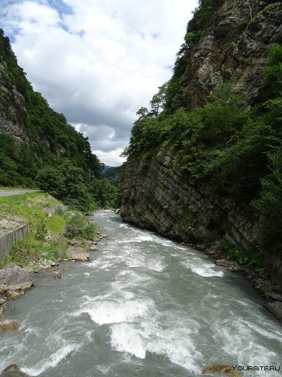 Ущелье реки Асса Ингушетия