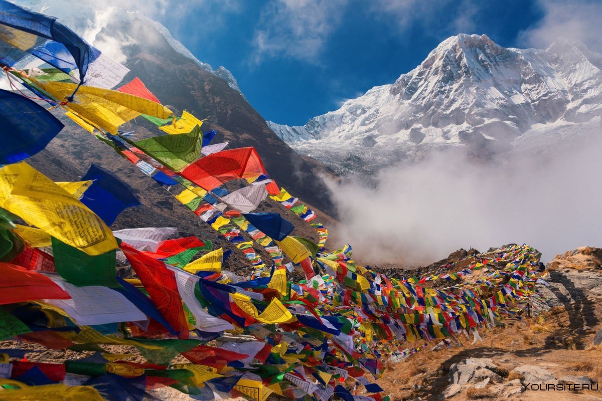 Флаги Непал Эверест