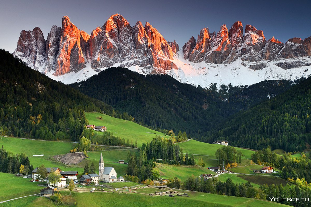 Доломитовые Альпы Маддалена Италия