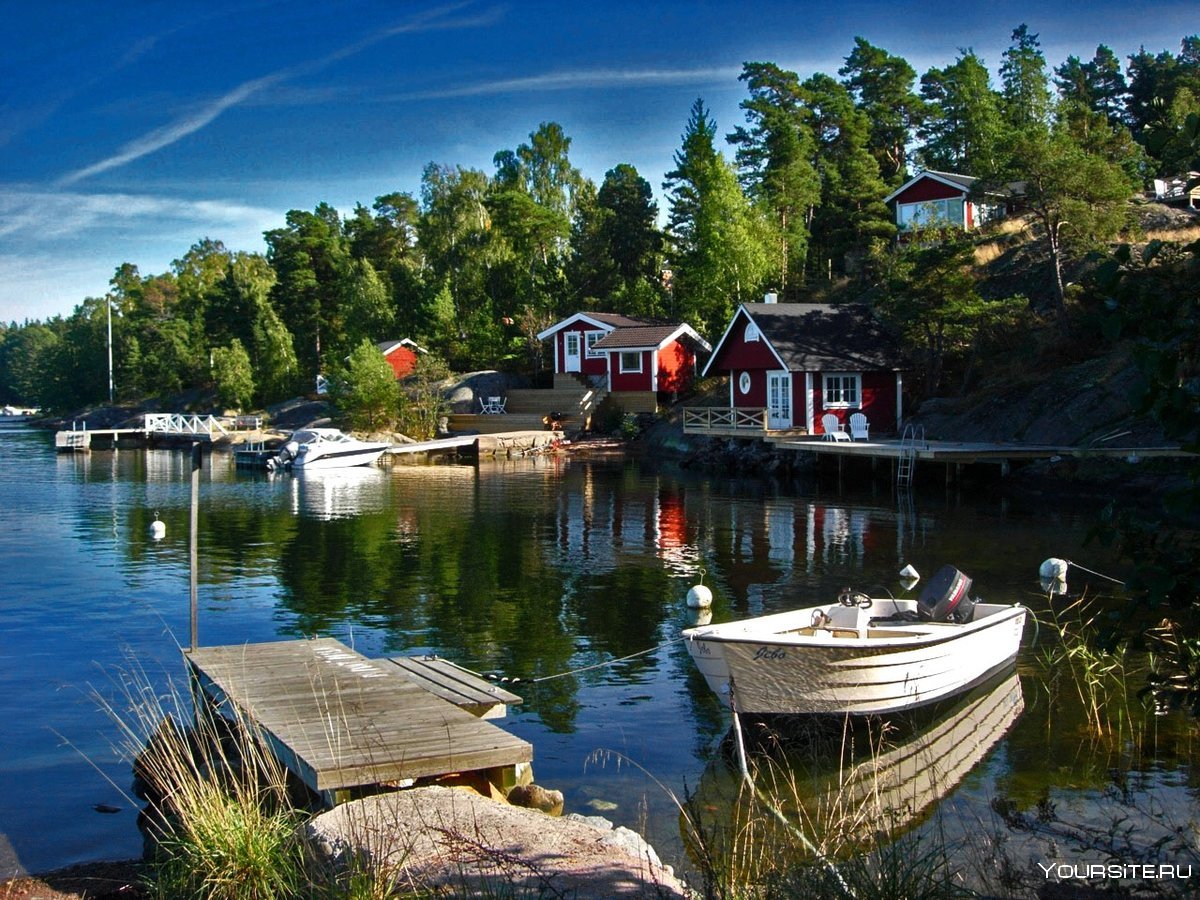 Стокгольмский архипелаг Швеция
