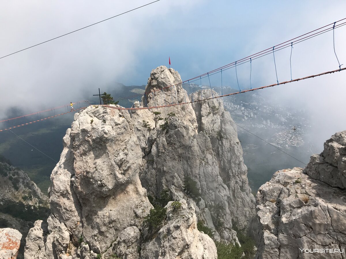 Ялта гора ай-Петри мост