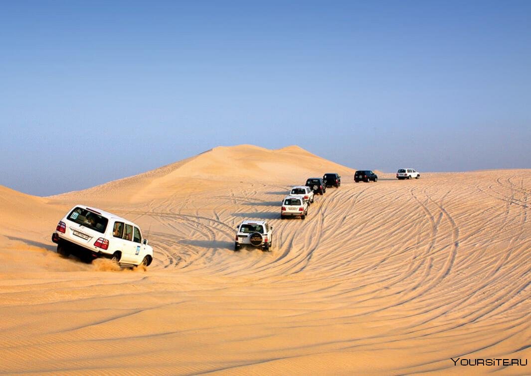 Пустыня Доха Катар