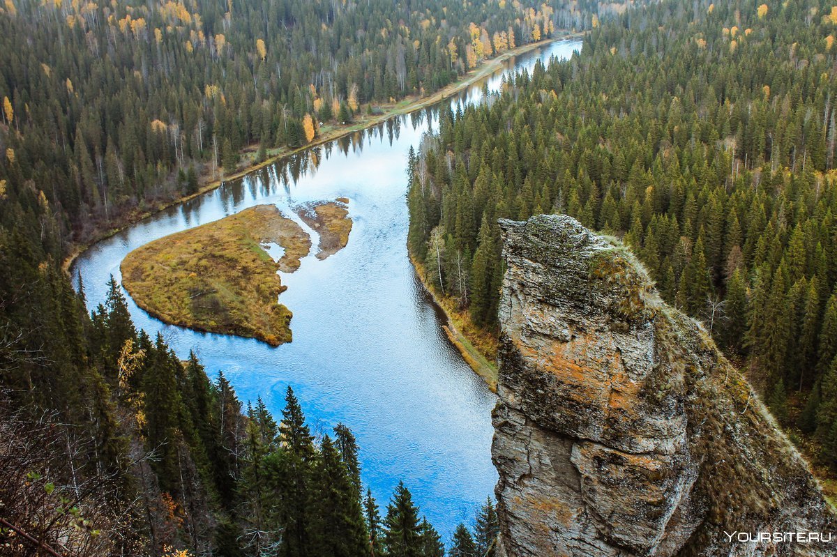Достопримечательности река Чусовая Первоуральск