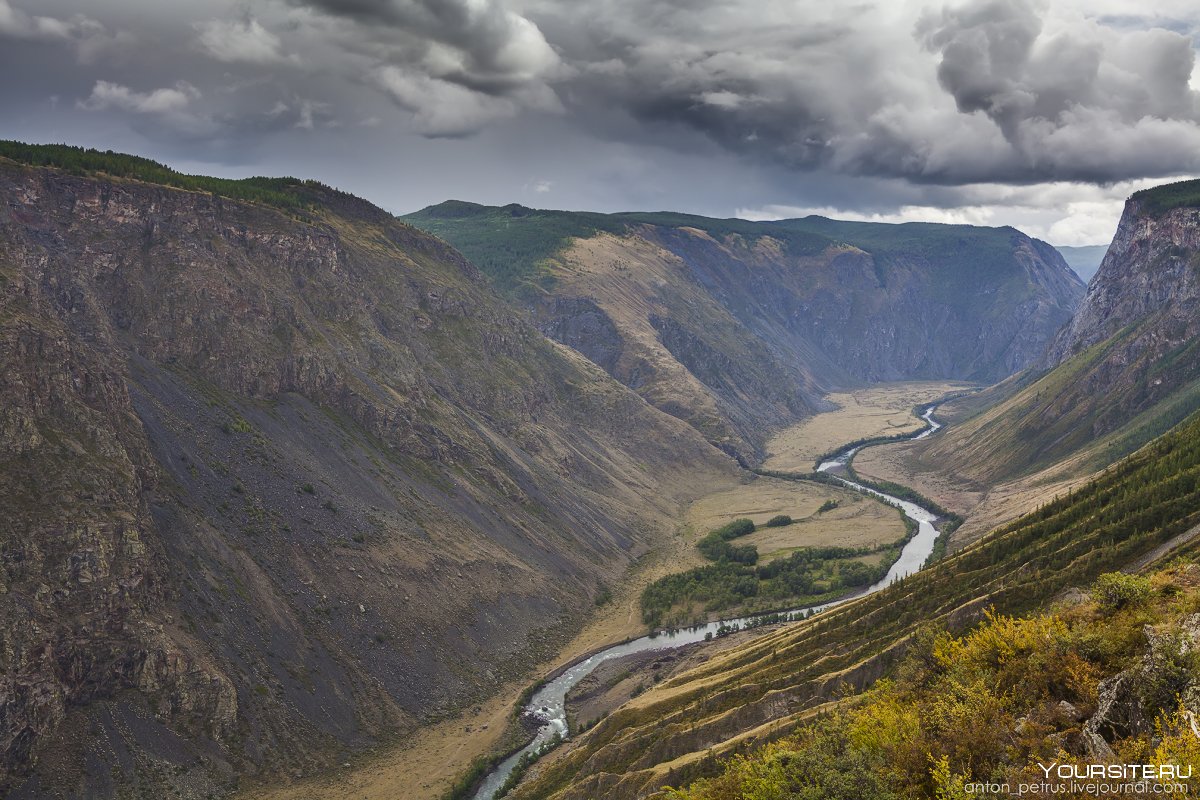 Долина реки Чулышман 4k