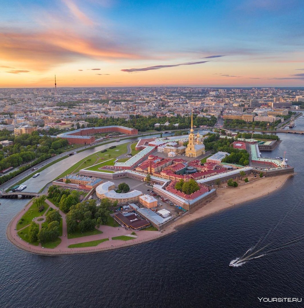 Петропавловская крепость Санкт-Петербург зима