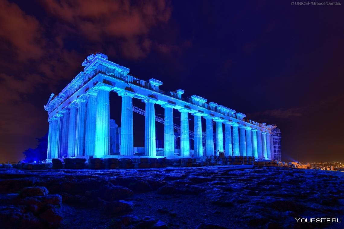 Храм Парфенон в Греции 2021