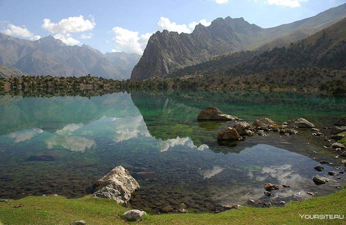Горы Таджикистана Искандеркуль