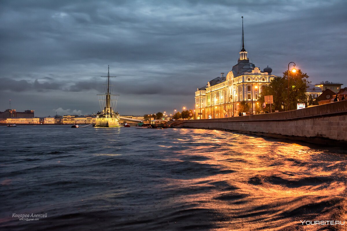 Санкт Петербург большая Нева