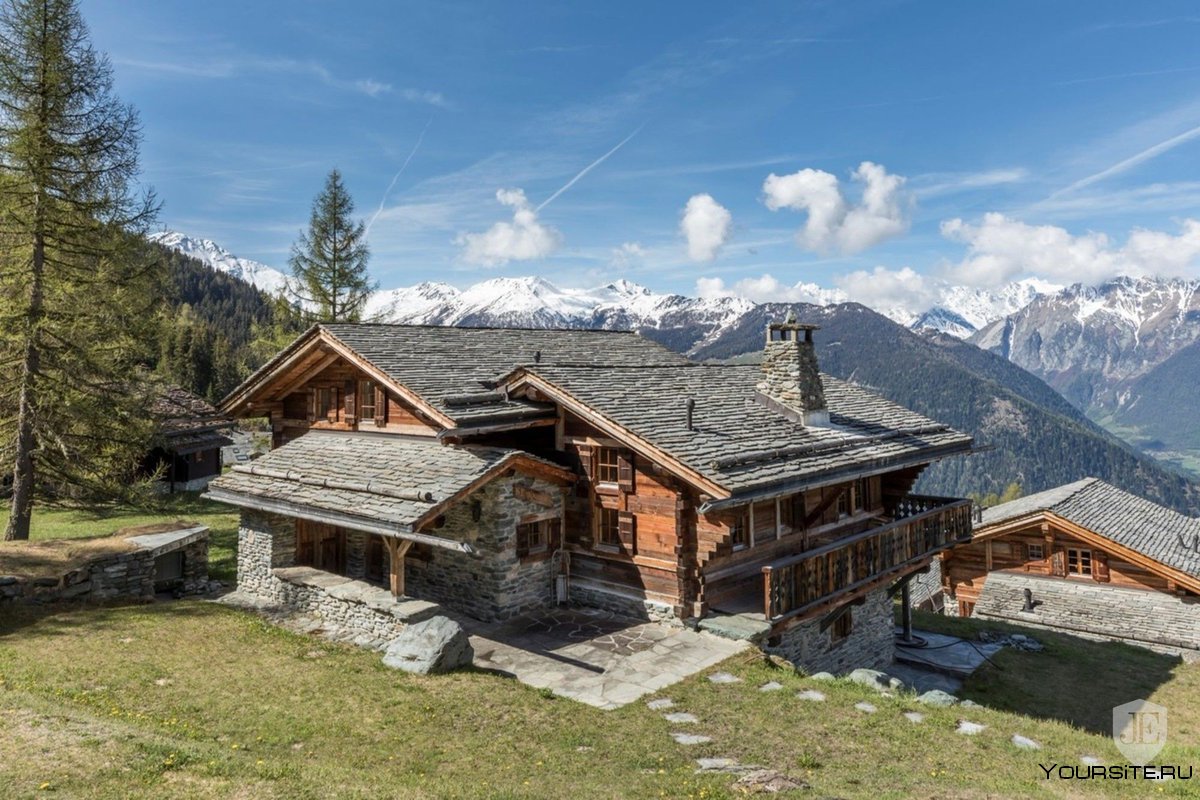Дом Шале в Швейцарии Вербье
