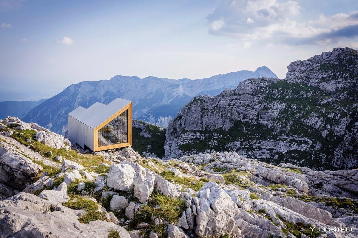 Дом альпинистов в Альпах