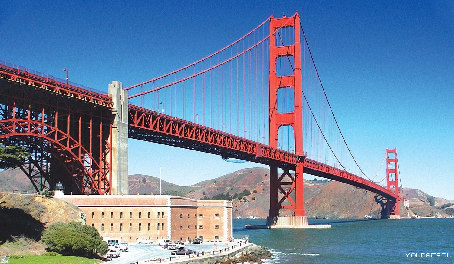 Красный мост в Сан Франциско