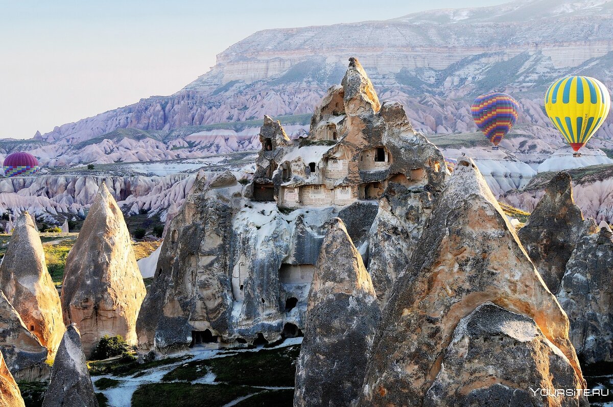 Национальный парк Гереме и скальные памятники Каппадокии
