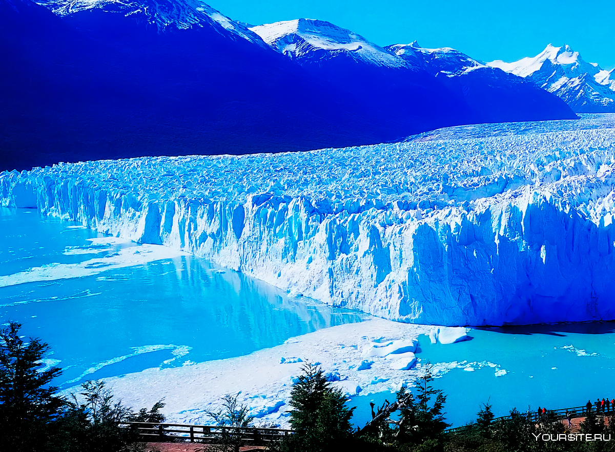 Ледники Патагонии Аргентина