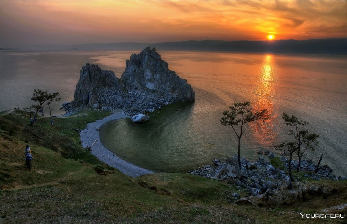Озеро Байкал остров Ольхон
