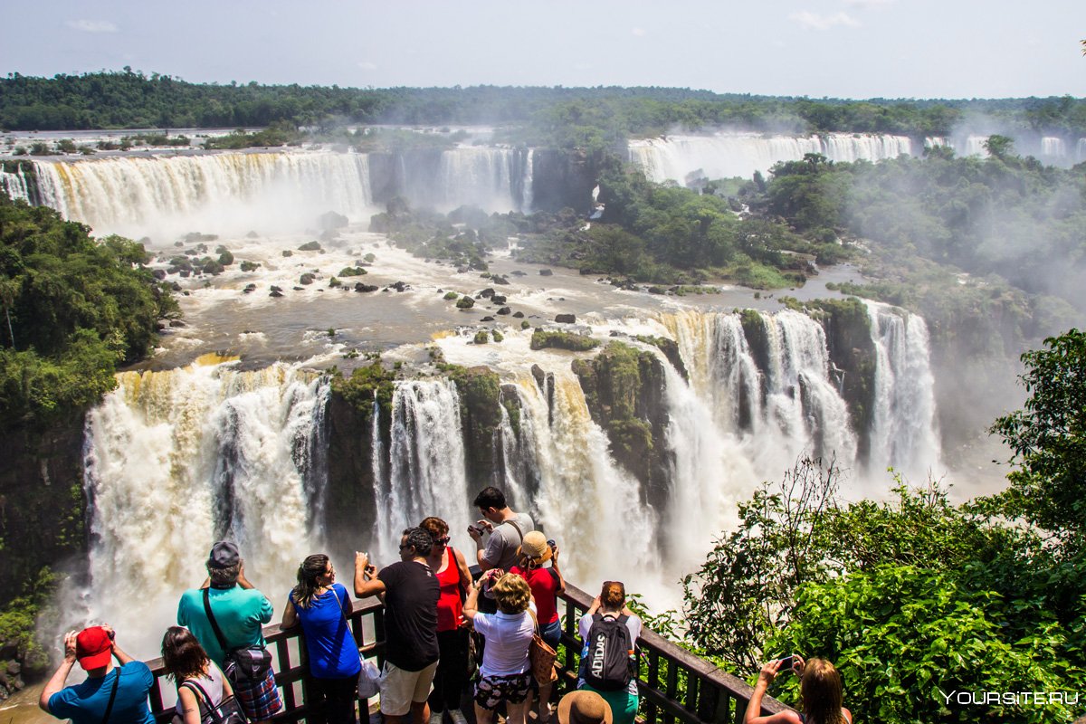 Водопад Игуасу. Латинская Америка