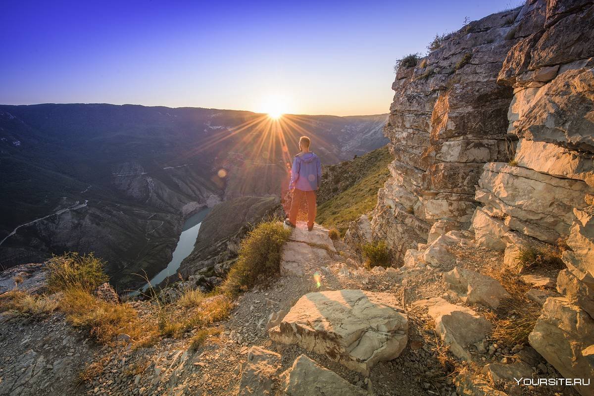Сулакский каньон осенью