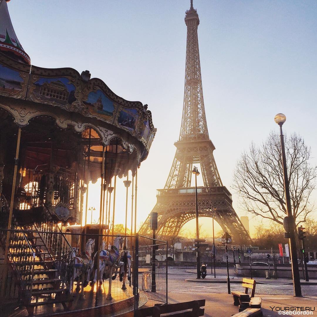 Париж Трокадеро смотровая площадка