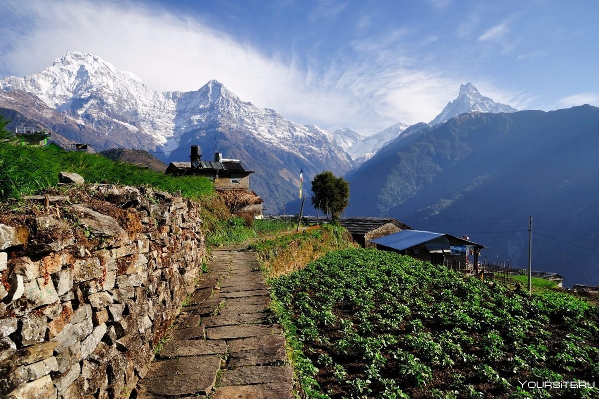 Долина Катманду Гималаи
