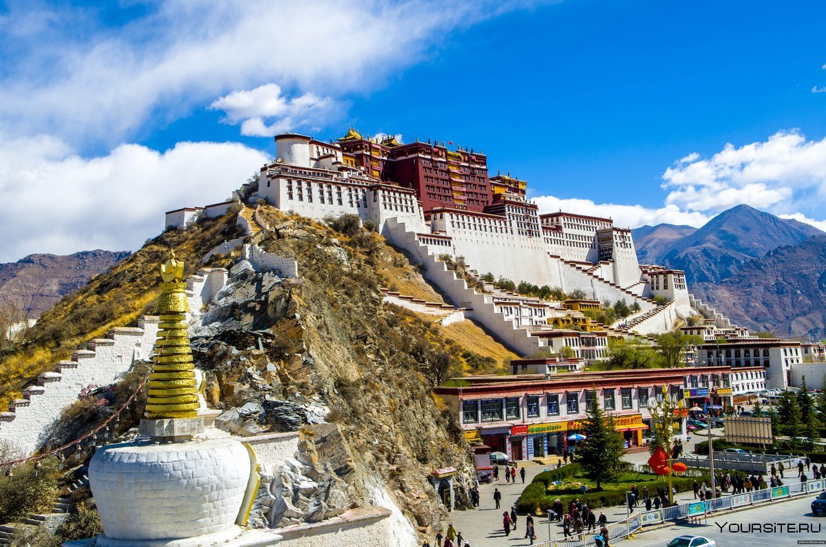 Дворец Потала Тибет