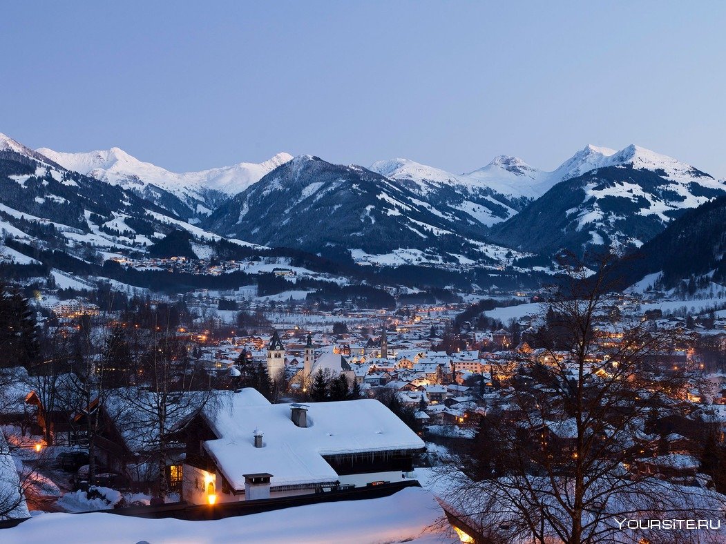 Китцбюэль Австрия горнолыжный курорт