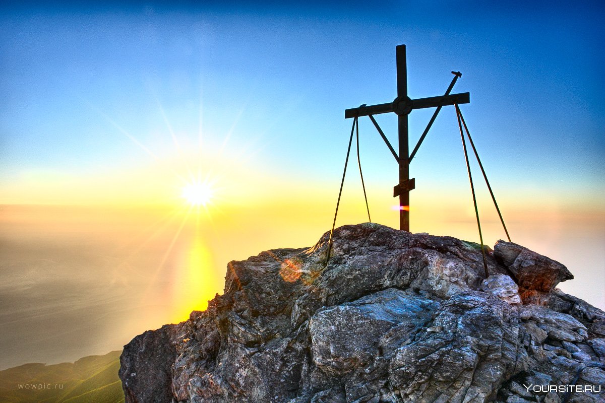 Святая гора Афон поклонный крест