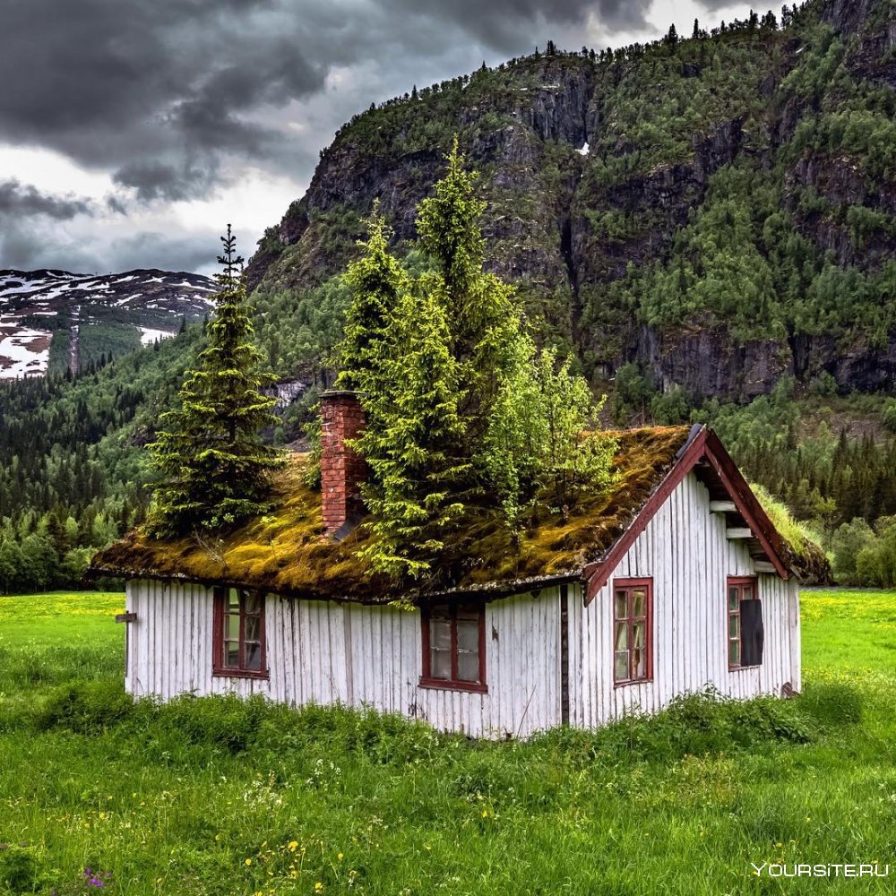 Норвежская Горная деревня