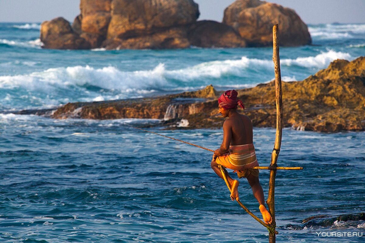 Рыбаки Шри Ланки
