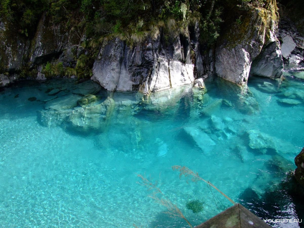 Blue Pools новая Зеландия