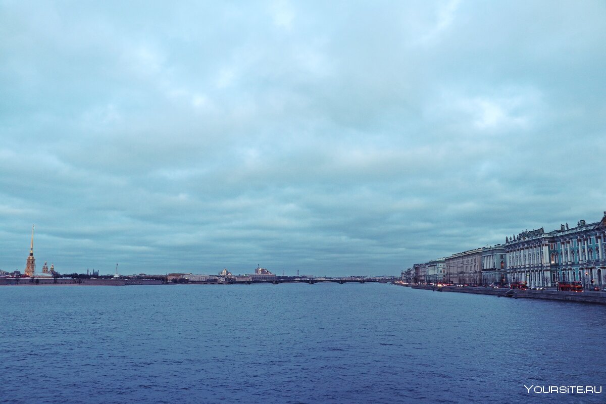 Санкт Петербург Нева залив