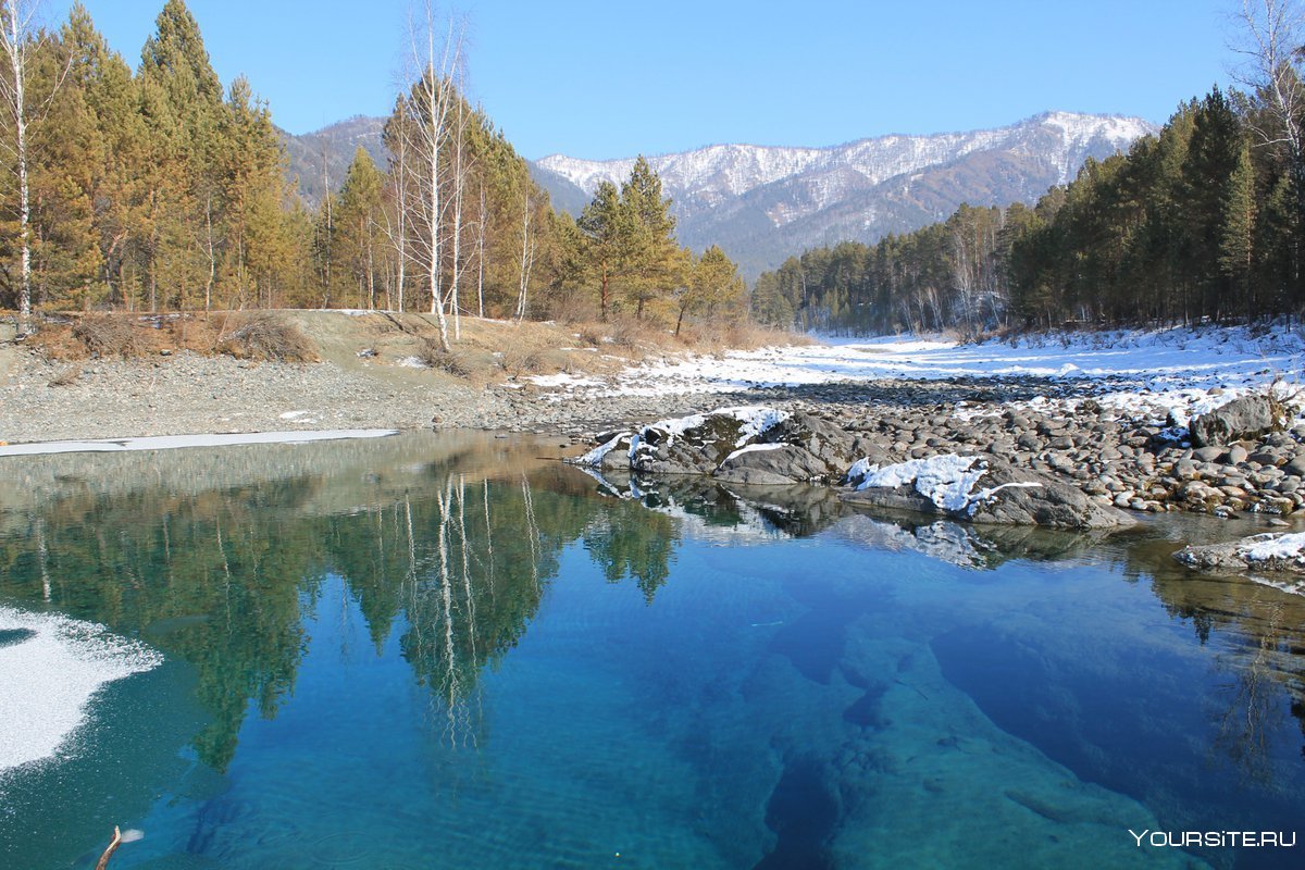 Аскатские голубые озера горный Алтай