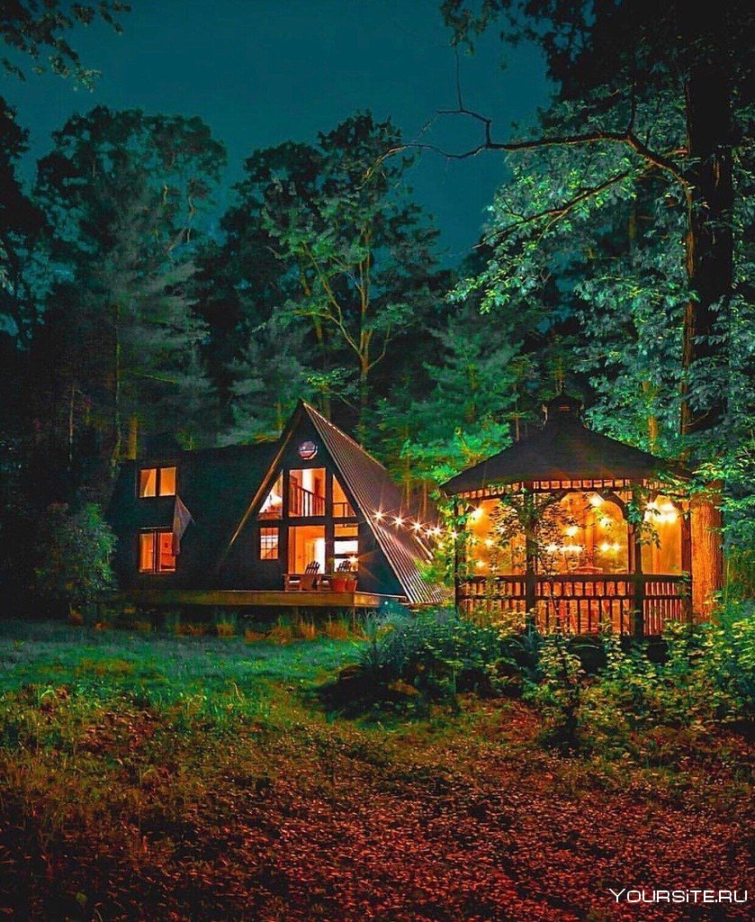 Уютный дом на природе