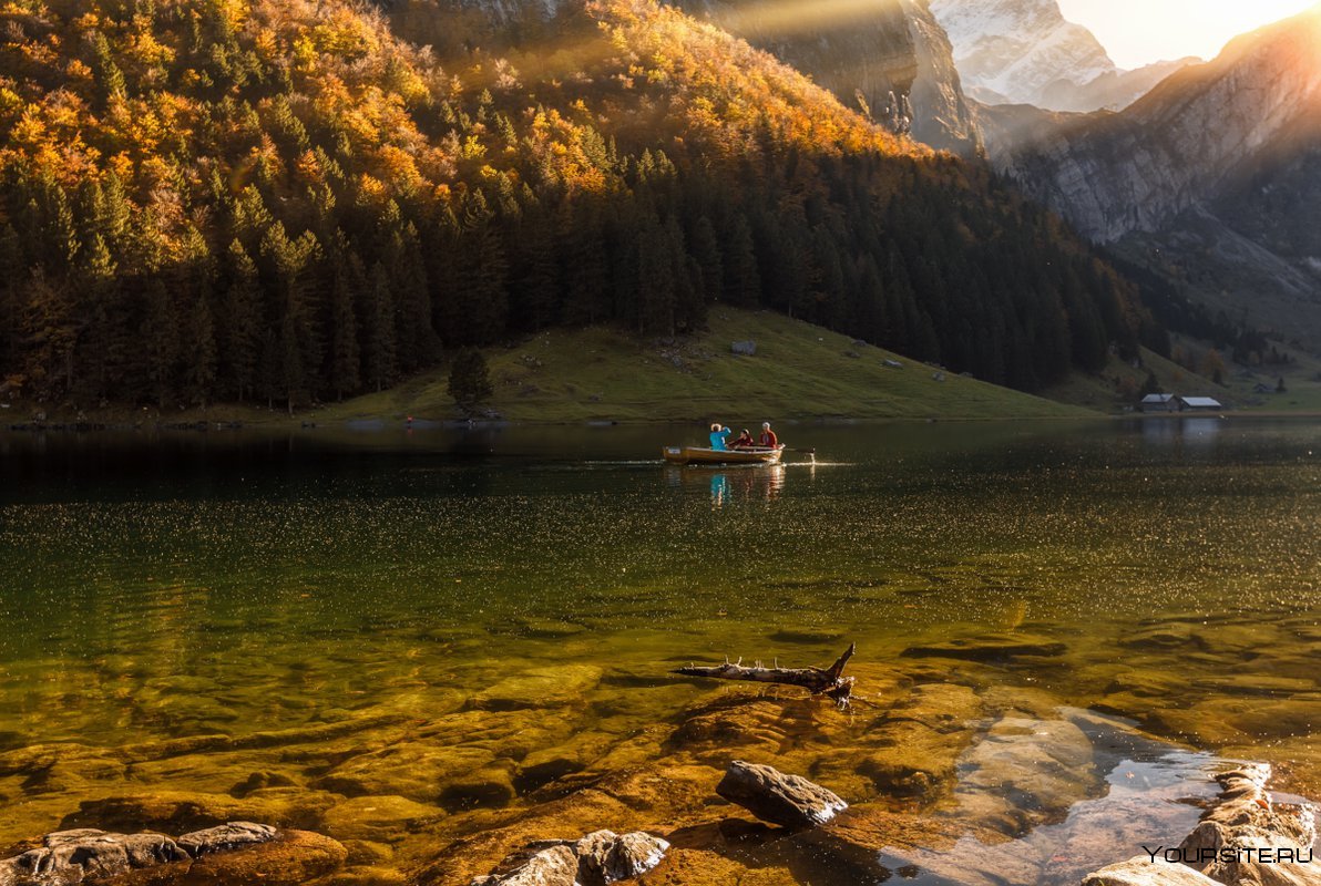 Озеро балу Швейцария
