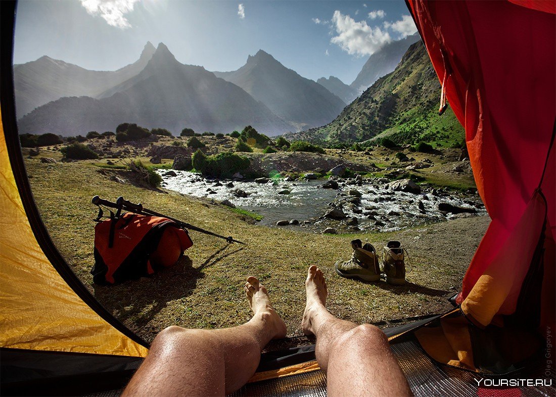 Ноги из палатки