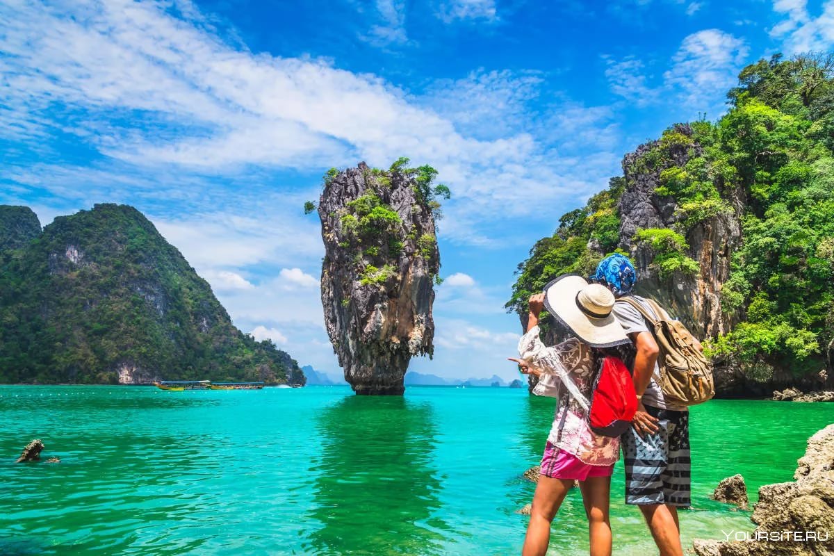 туристы в тайланде