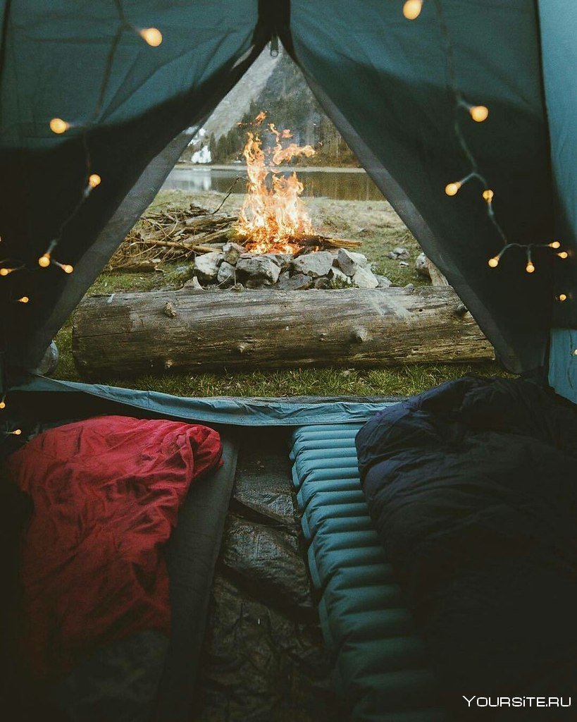 Уютный вид из палатки