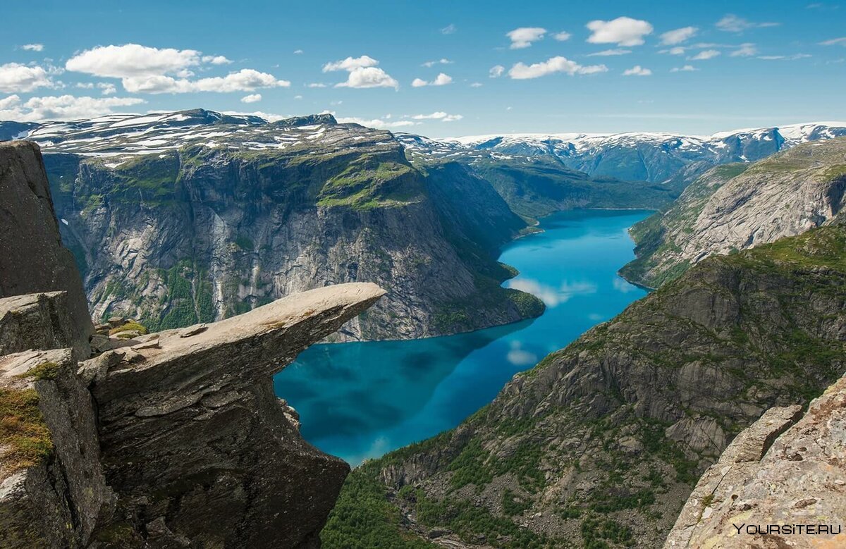 Озеро рингедалсватн Норвегия