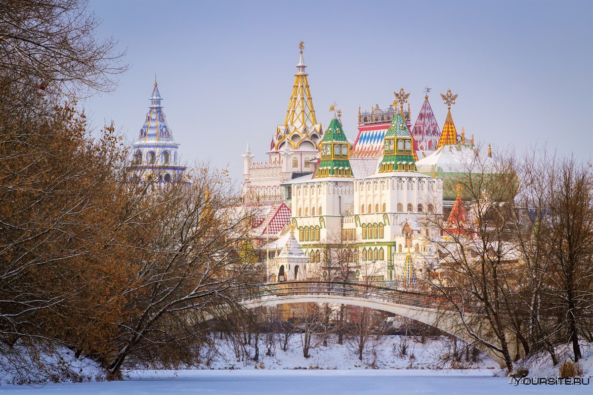 Кремль в Измайлово зима