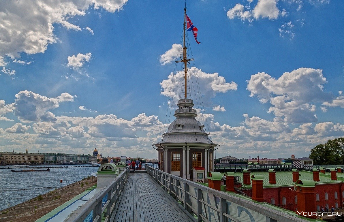 Невская панорама Петропавловской крепости