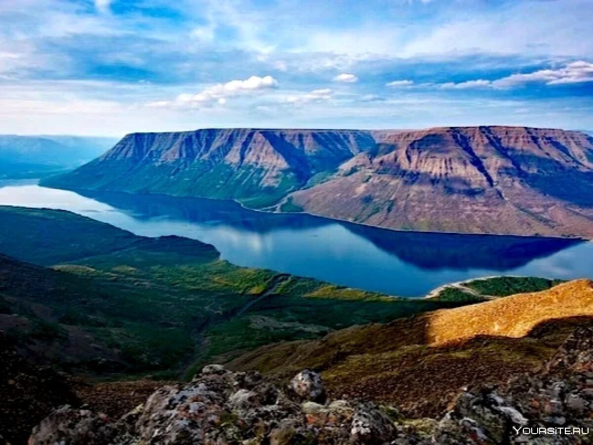 Плато Путорана водопад Оран