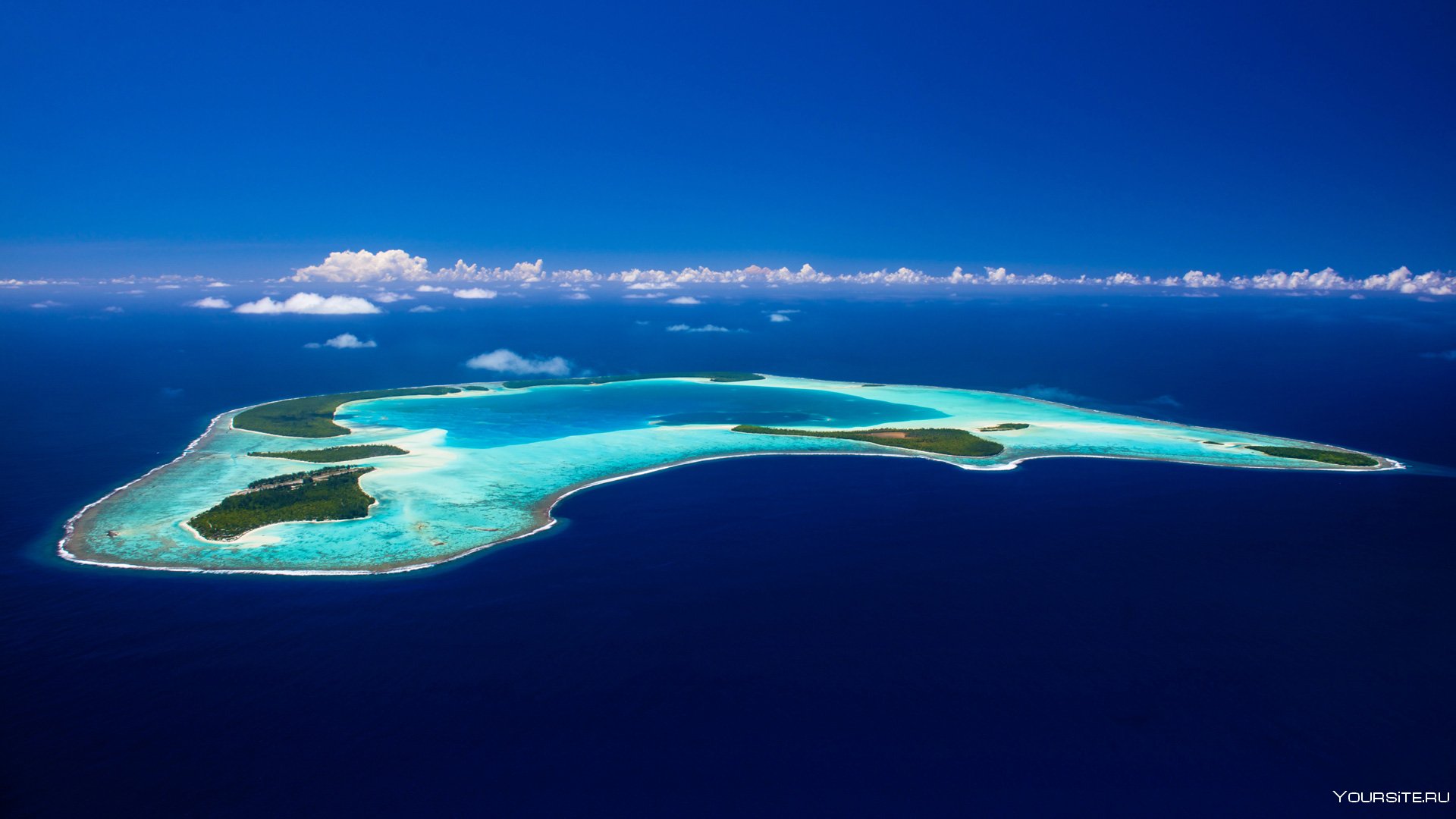 Кольцевой остров. Атолл Тетиароа. Атолл коралловый остров. Тетиароа остров. Атоллы Океании.