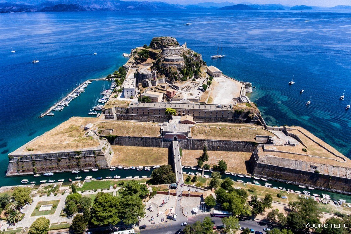 Керкира (остров) крепость